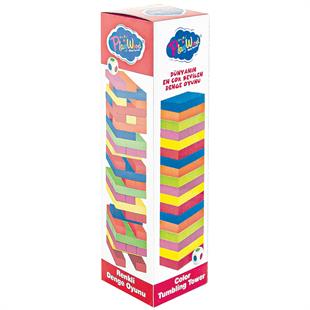 Renkli Ahşap Denge Oyunu