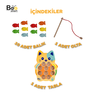 Renkli Balık Tutma Oyunu
