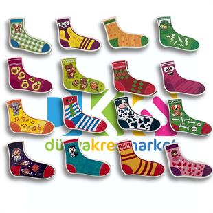 Renkli Çoraplar Eş Bulma