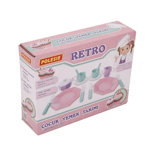 Retro 15 Parça Yemek Seti