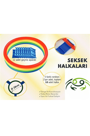 Sek Sek Halkaları 28 CM-38 CM