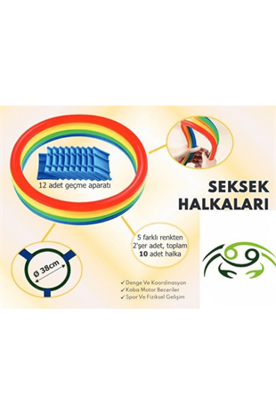 Sek Sek Halkaları 28 CM-38 CM