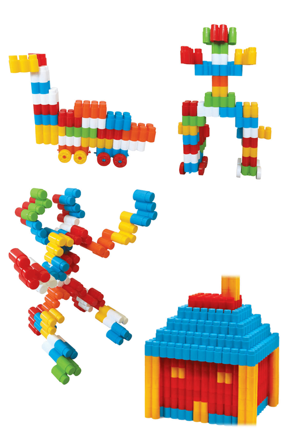 250 parça plastik crerative lego| www.kreşmarketi.com