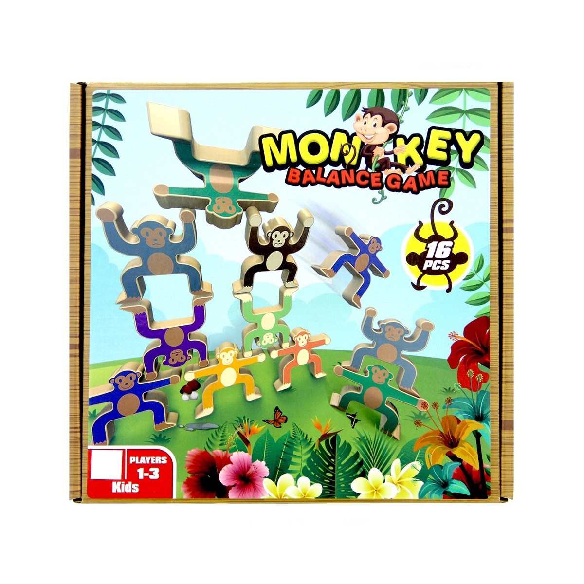 0-3 Yaş OyuncakKMMKK08Maymun Kule Oyunu