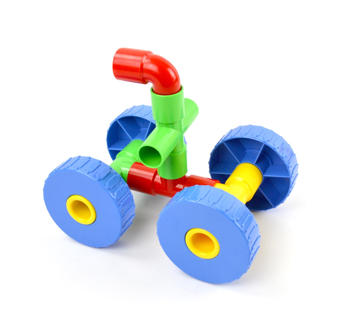 64 Parça Tekerlekli Boru Lego Kutulu - Kreş Market
