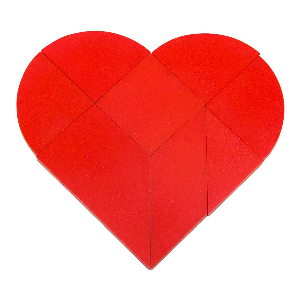 Akıl OyunlarıKMKZ35Kalp Tangram Oyunu