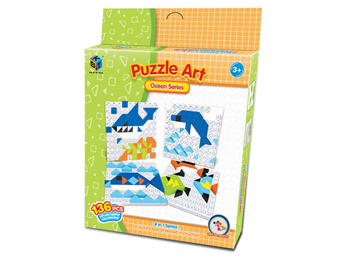 Balıklar Mozaik Puzzle