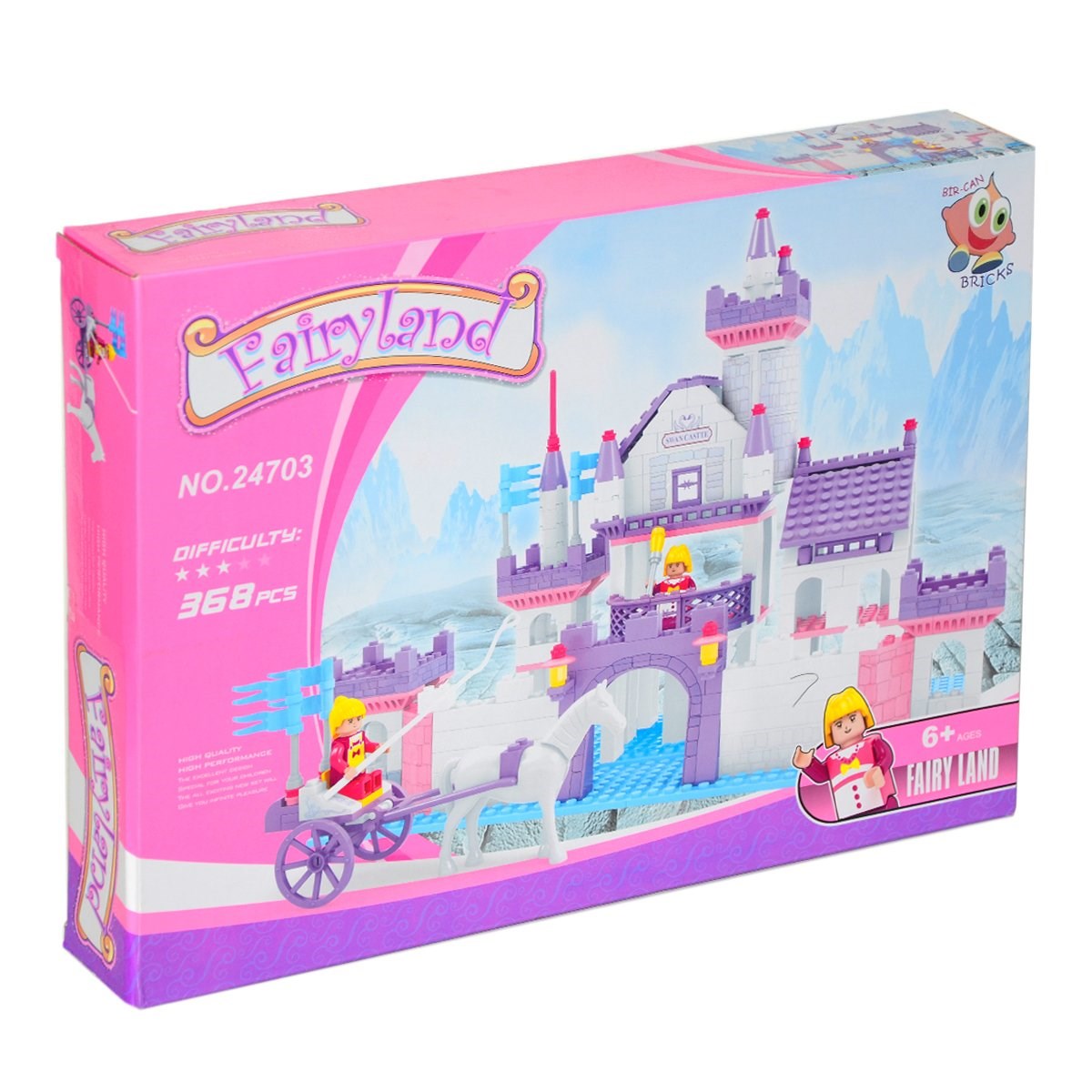 Bricks Fairyland 368 Parça Prenses Şatosu Lego Seti