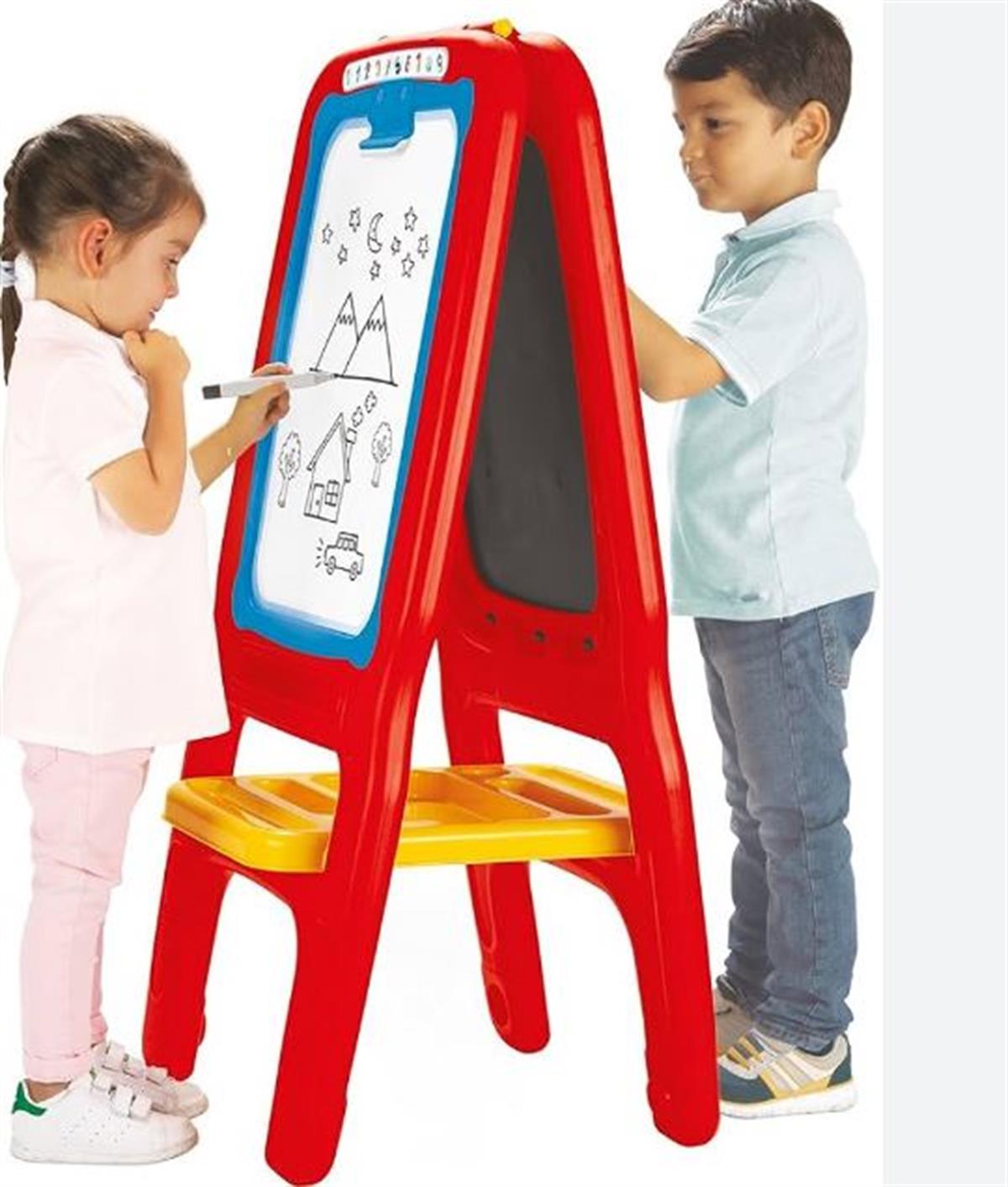 Çocuk MasasıKMD7161Mega Çift Tarfalı Yazı Tahtası