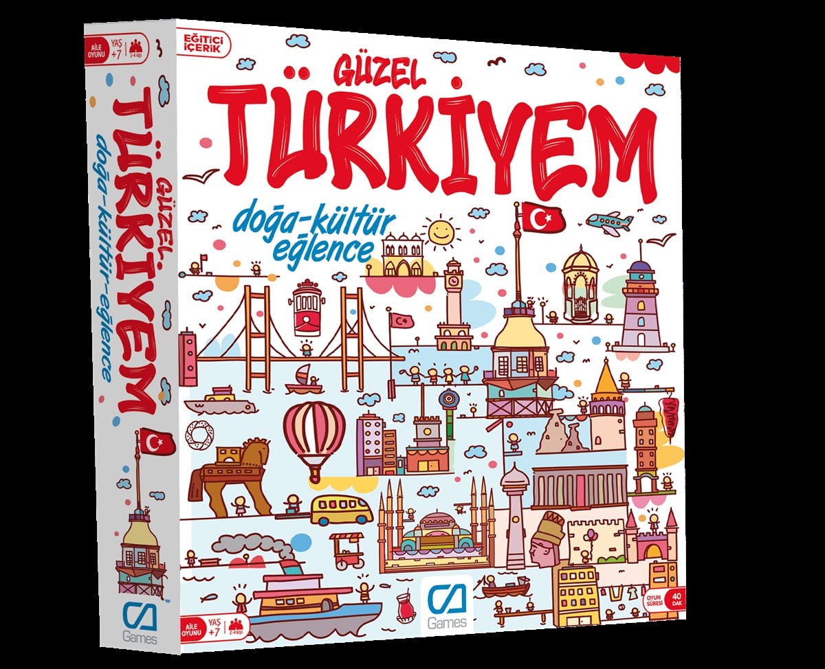 Dinazorlar Yer Puzzle | www.kreşmarket.comPuzzle ve Kavram OyunlarıKMCA5160Güzel Türkiyem