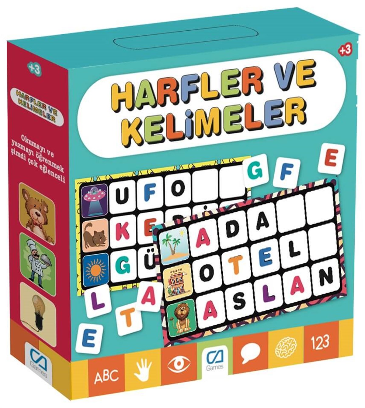 Dinazorlar Yer Puzzle | www.kreşmarket.comPuzzle ve Kavram OyunlarıKMCA5127Harfler ve Kelimeler 