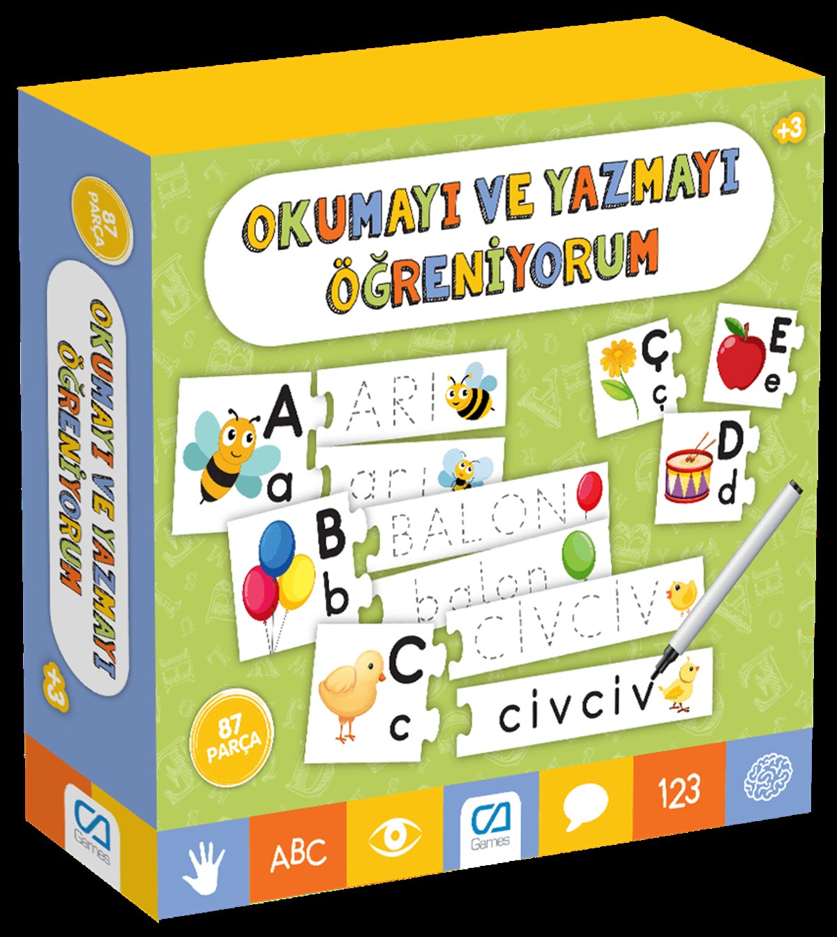 Dinazorlar Yer Puzzle | www.kreşmarket.comPuzzle ve Kavram OyunlarıKMCA5127Okumayı ve Yazmayı Öğreniyorum