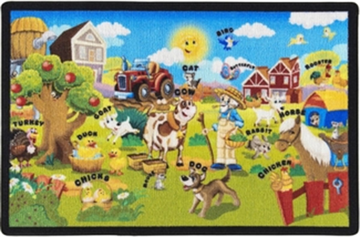 Dünya Haritalı Halı  www.kreşmarket.com100*150 Cm Ebat HalılarKMHC0010Dünya Haritalı Halı