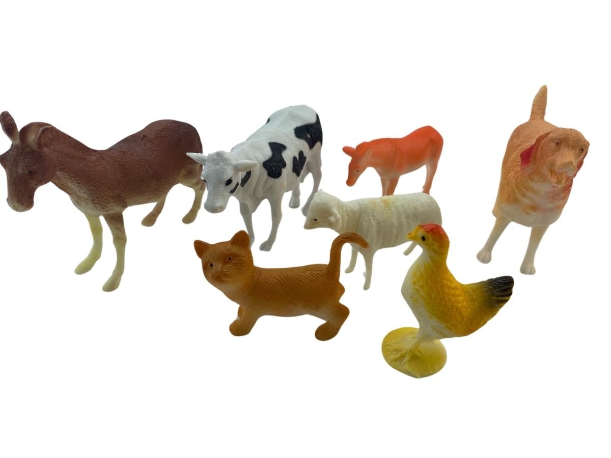 karışık çiftlik hayvanları | www.kreşmarket.comPlastik Eğitici OyuncakKARA-555Karışık çiftlik hayvalar seti