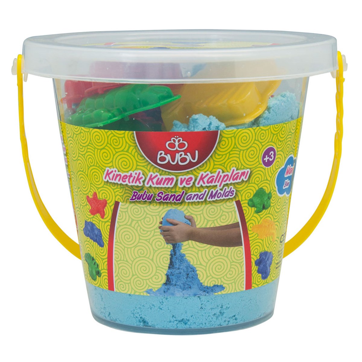 Kinetic sand Kinetik Kum | www.kreşmarket.comKinetic KumMKU00141 Kg Mavi Kinetik Kum Kalıp Hediyeli