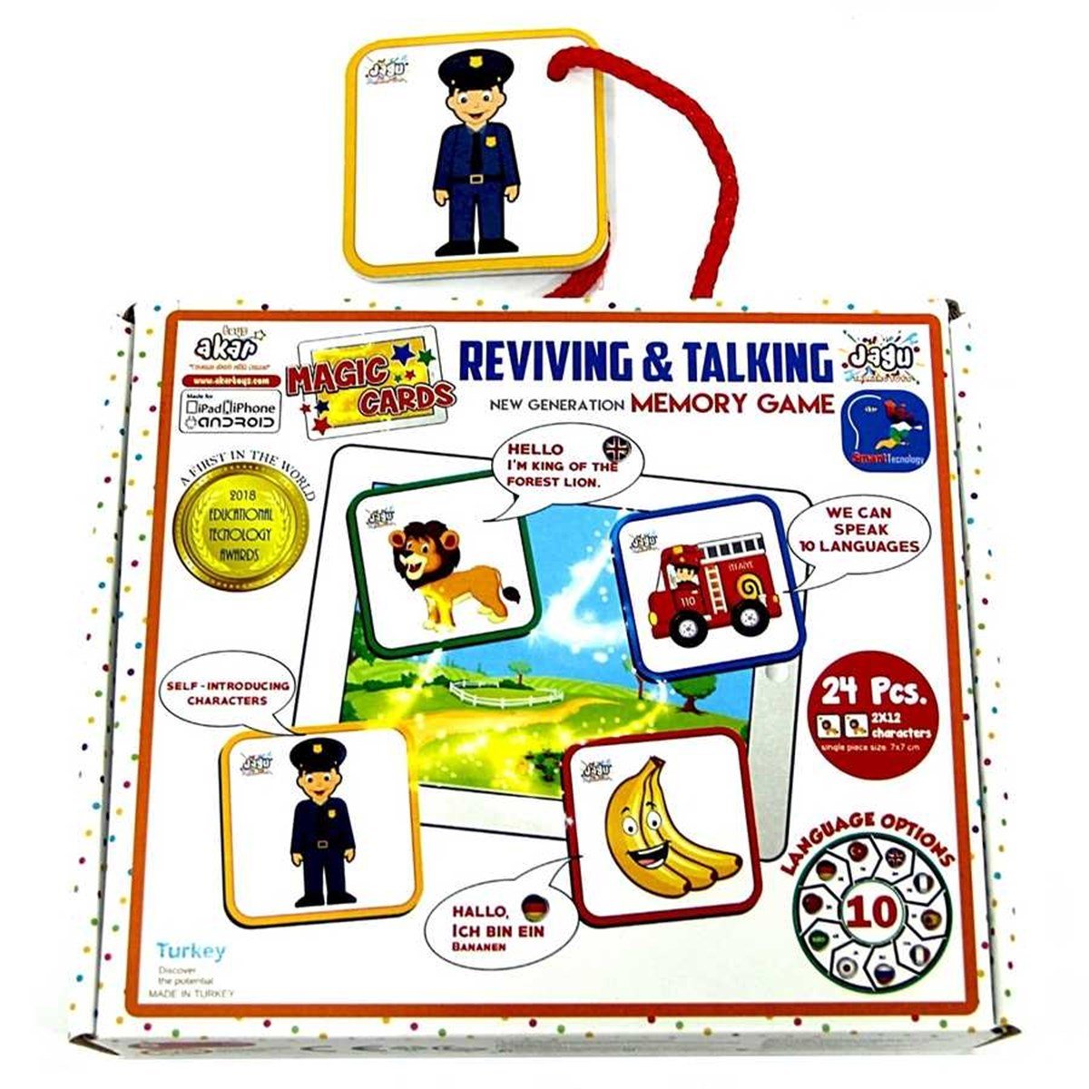Konuşan Meslekler  Hafıza Oyunu | www.kreşmarket.comEğitici Puzzle KMAKP7468Konuşan Meslekler Hafıza Oyunu