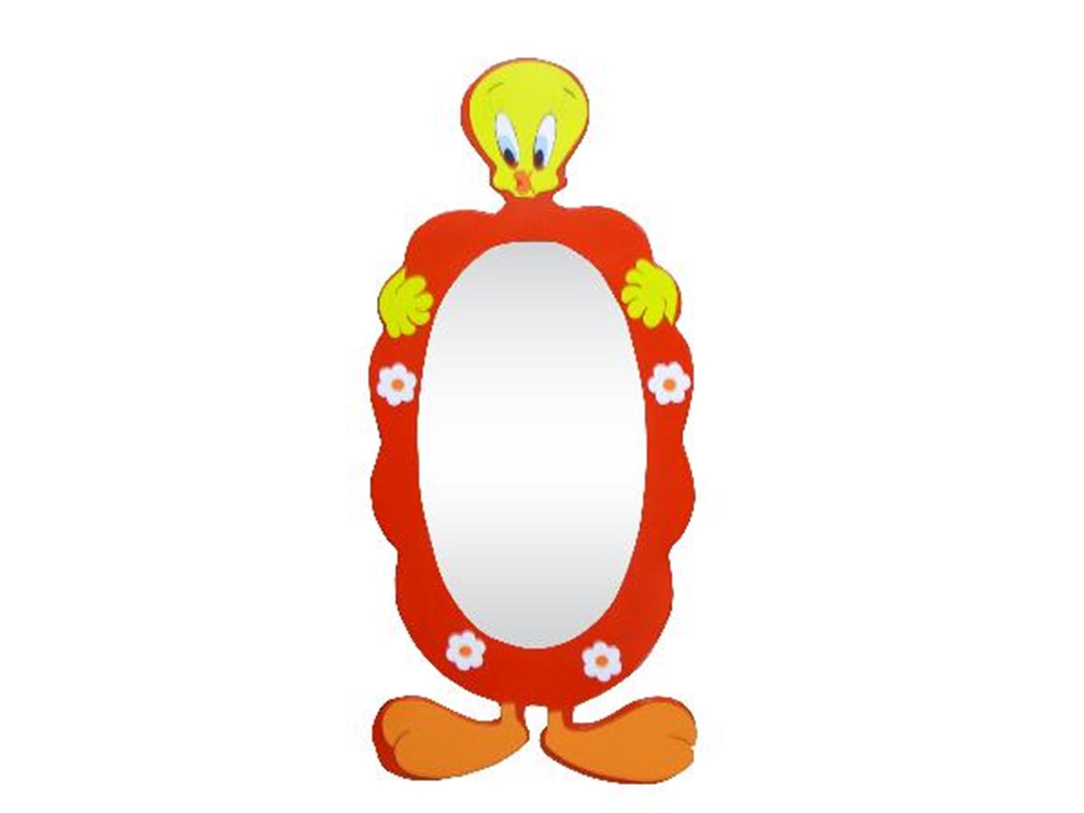Kuş Figürlü Boy Aynası