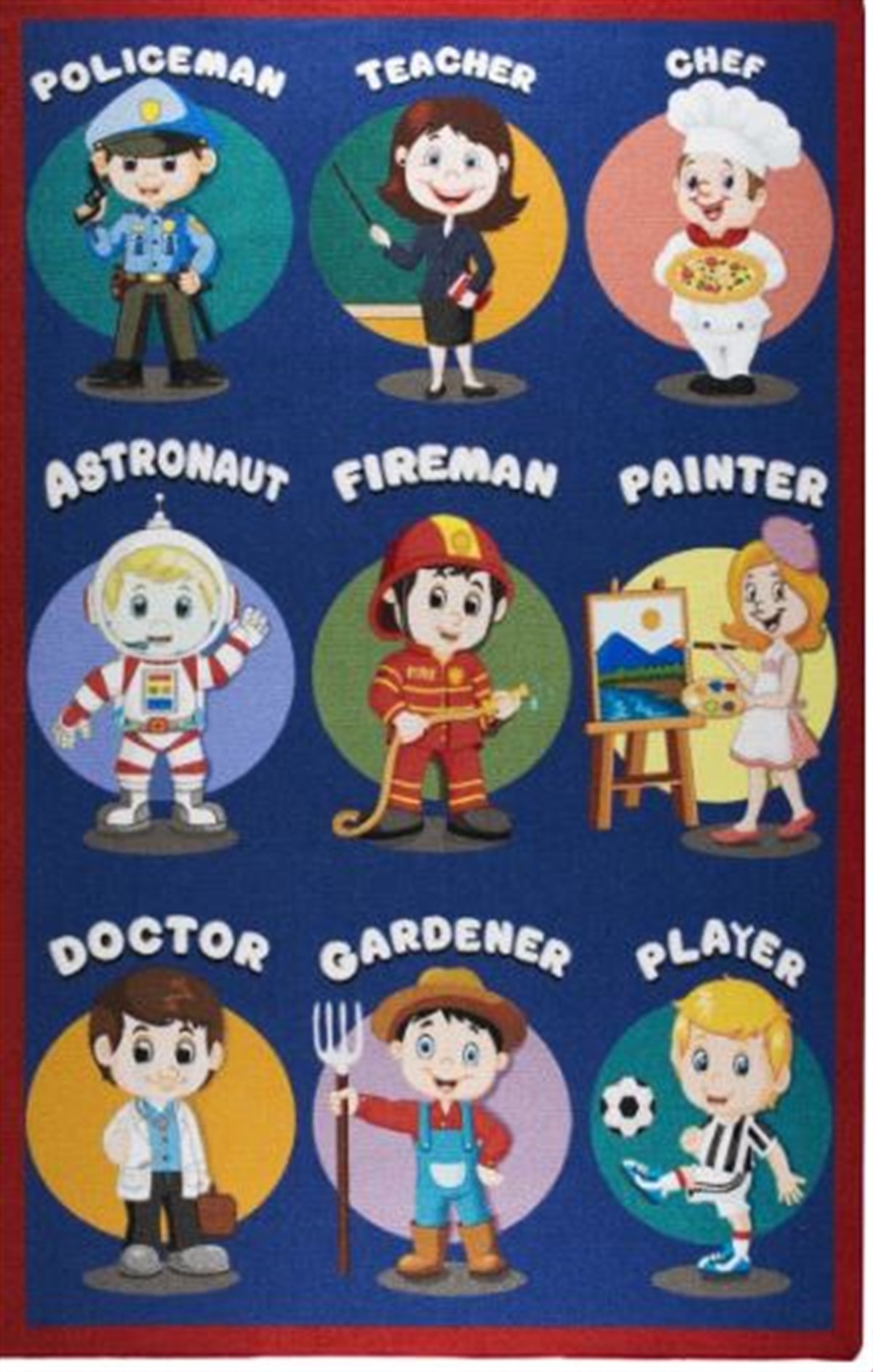 Meslekler Oyun Halısı