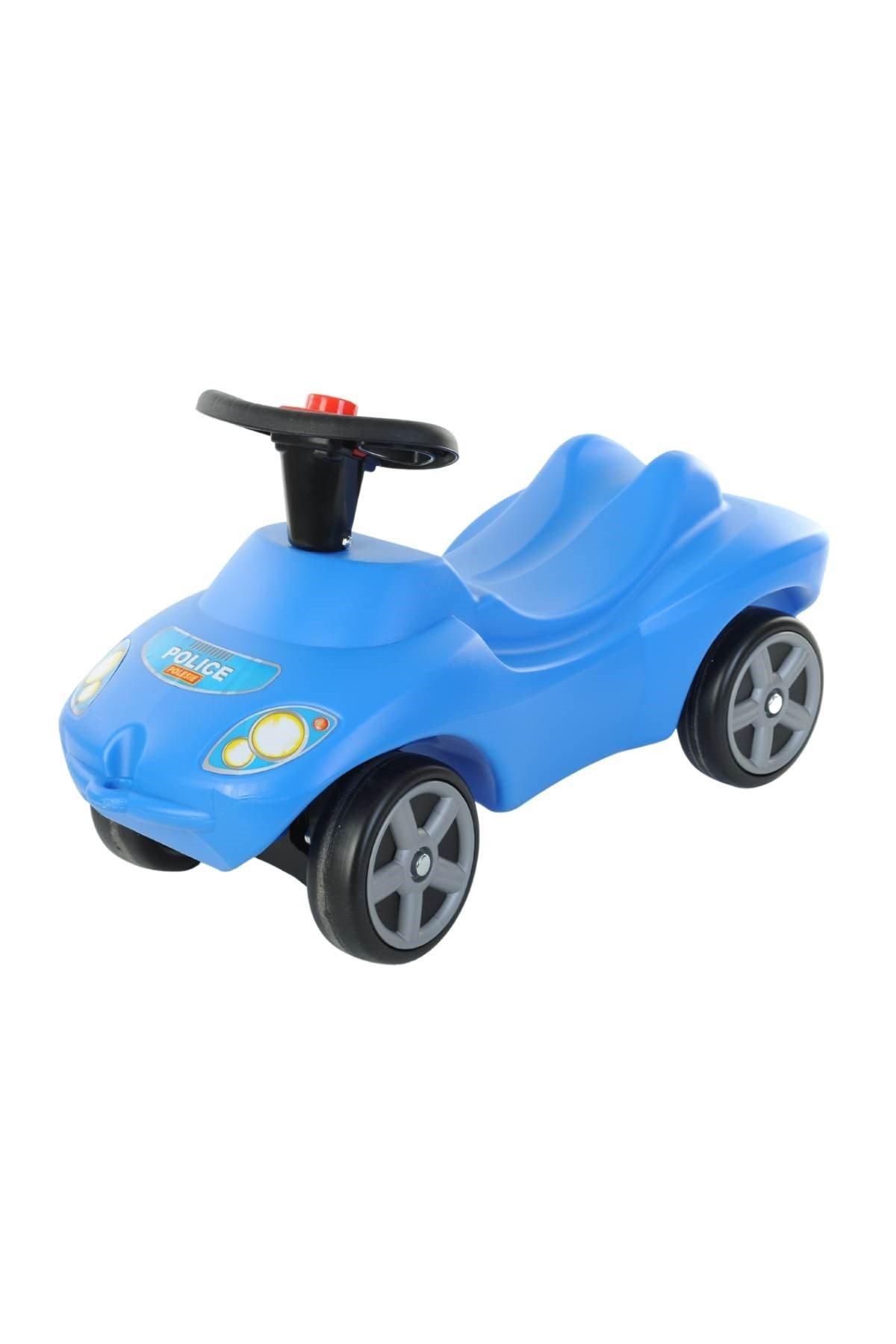 Polesie  Ayak Sürmeli Polis  Arabası | www.kreşmarket.com | Kindergarten ProducktAraba Ve Hayvan FigürleriKMP42231Kornalı Polis Arabası