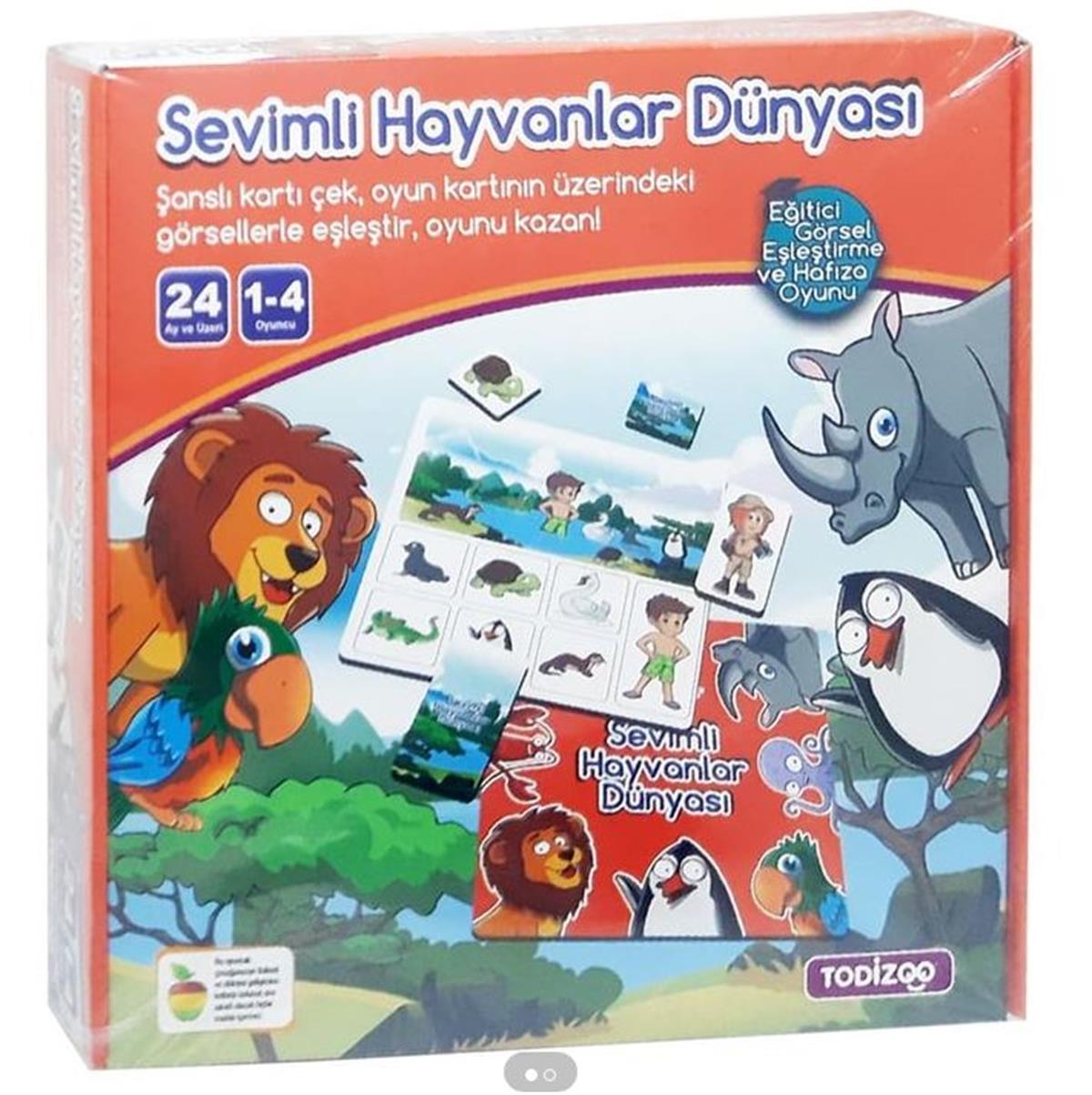 Puzzle ve Kavram OyunlarıKMS83908 SEVIMLI HAYVANLAR DUNYASI