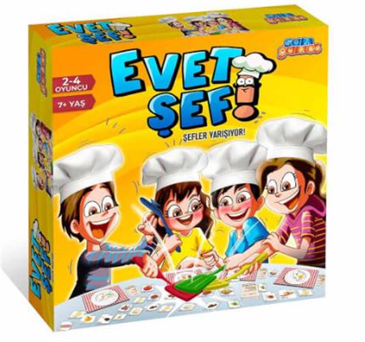 Puzzle ve Kavram OyunlarıKMS72621Evet Şef! Şefler Yarışıyor