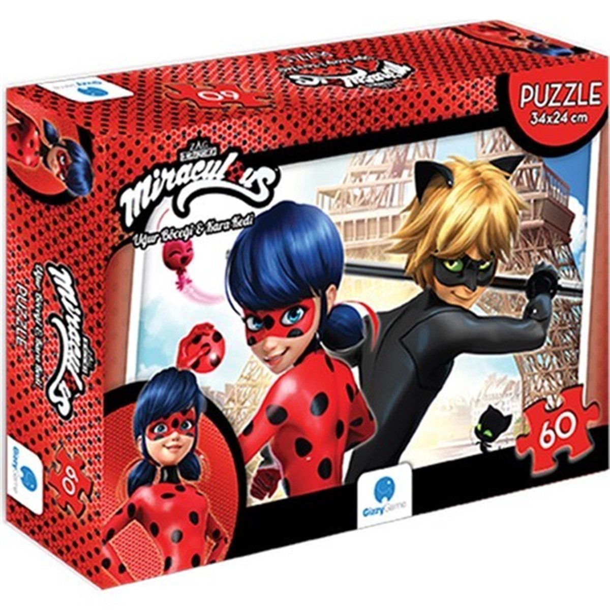 Puzzle ve Kavram OyunlarıKMCA5102Miraculous  Puzzle 60 Parçalı 