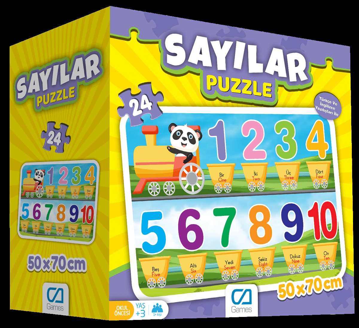 Puzzle ve Kavram OyunlarıKMCA5134Sayılar Yer Puzzle