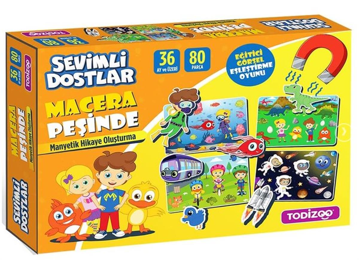 Puzzle ve Kavram OyunlarıKMS83914SEVIMLI DOSTLAR MACERA PESINDE