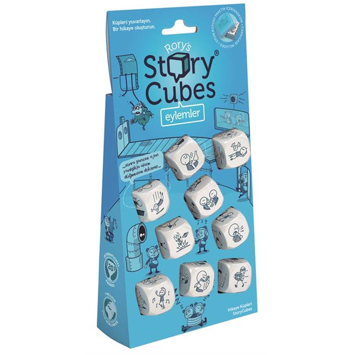 Rorynin Hikaye Küpleri - Eylemler (Rorys Story Cubes - Actions)