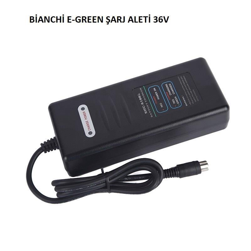 BİANCHİELEKTRİKLİ BİSİKLETBianchi E-Green Elektrikli Bisiklet Şarj aleti 36v