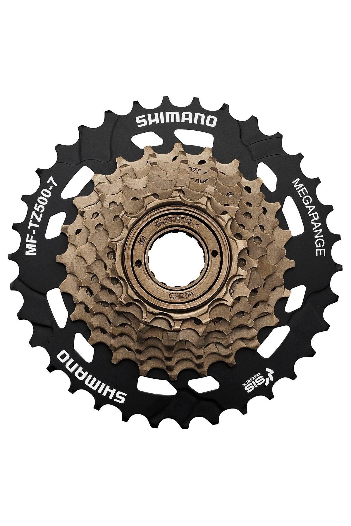 SHİMANORUBLEShimano Shımano Mf-tz500 Multıple 7-vites 14-34t Ruble Gümüş