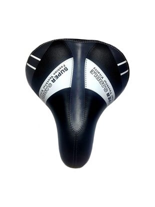 QUEBSELEUltra Soft Geniş Yaylı Bisiklet Selesi Yumuşak ve Rahat (Koltuk)