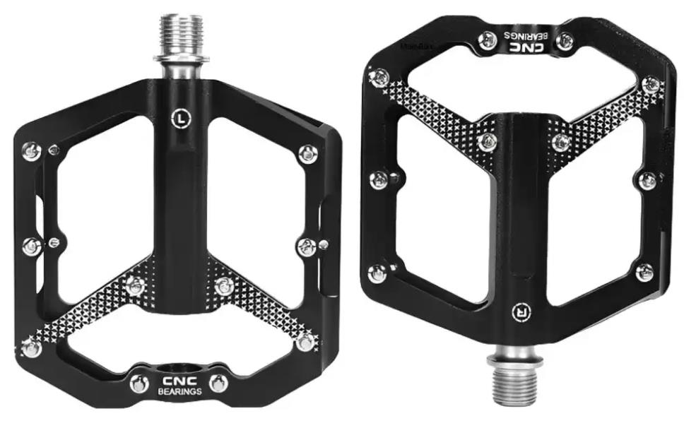 BrivigaPEDAL VE AKSAMBrıvıga Pdl-3316 Platform Alimınyum Cnc Rulmanlı Pedal Siyah 90095