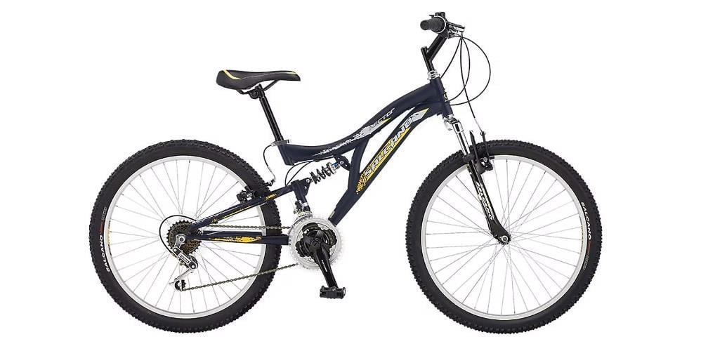 SALCANOÇOCUK-24Salcano Hector 24 V Dağ Bisikleti Siyah sarı (140 Cm Üstü Boy) 