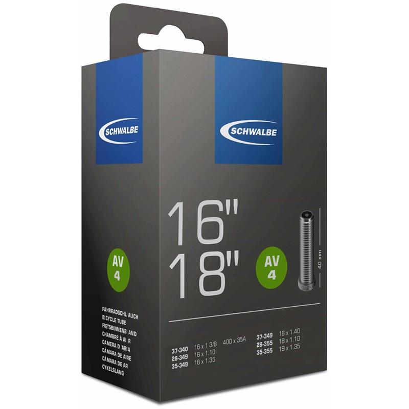 SCHWALBEİÇ LASTİKSchwalbe Oto Sibop 16X1.35 - 18X1.35  İç Lastik Av4 Brompton 