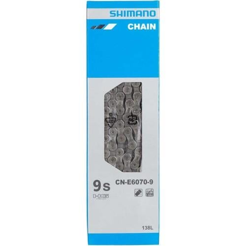 SHİMANOZİNCİRShimano CN-E6070-9 9 Vites 138 Bakla E-Bıke Zincir