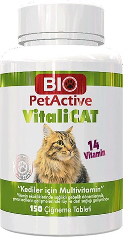 BioPetActive Vitalicat Multivitamin 150 Tablet