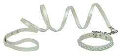 Croci Boyun Tasma-Uzatma Vanity Beyaz İnci  XS