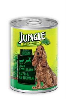 Jungle Köpek 415 gr Kuzu Etli-Av Hayvanlı Konserve