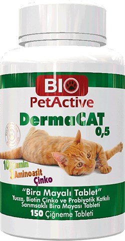 BioPetActive Dermacat Brewers 150 Tablet