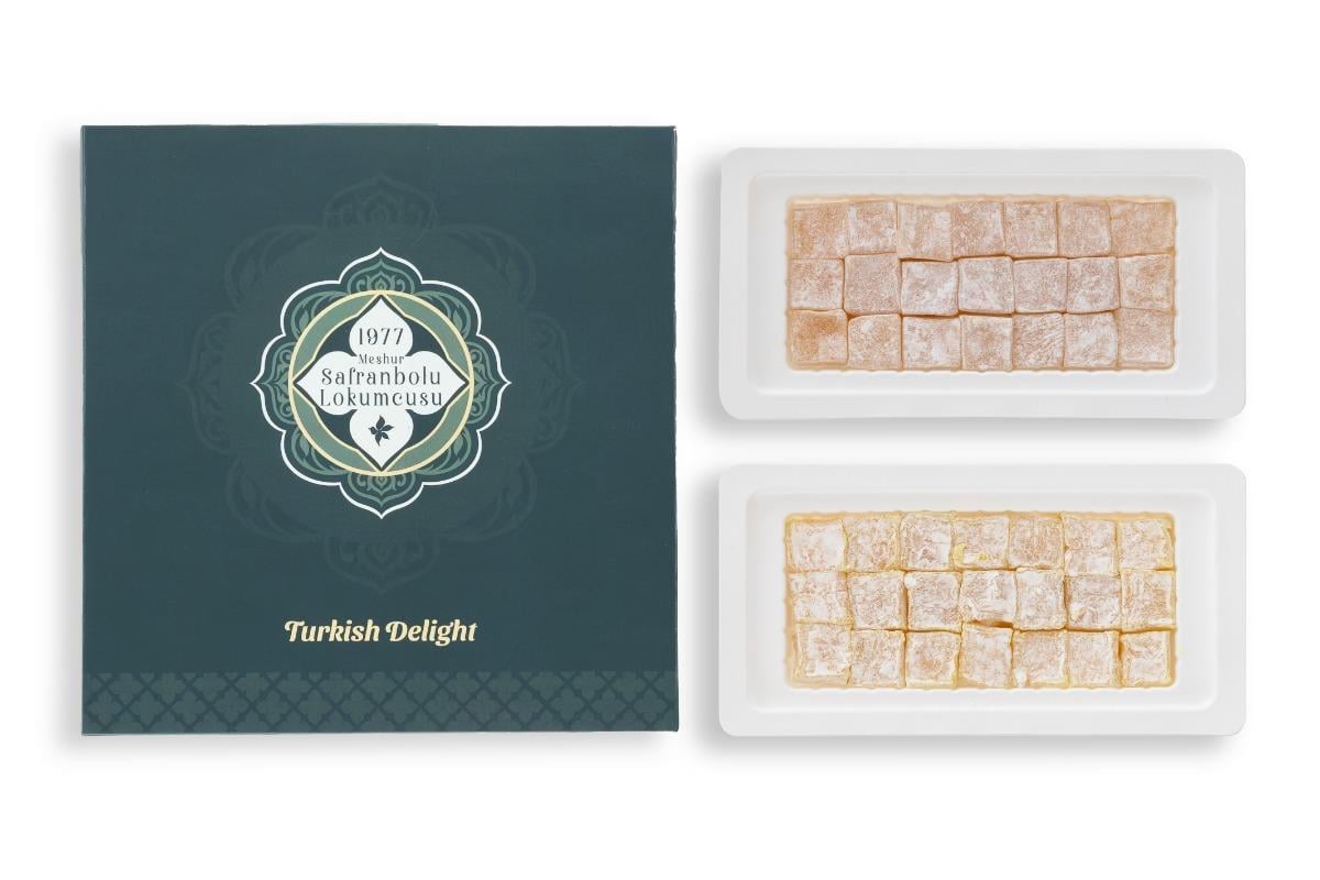 HEDİYELİK ÜRÜNLERPortakal & Limon Aromalı Lokum 380 gr. (Vakumlu Paket)