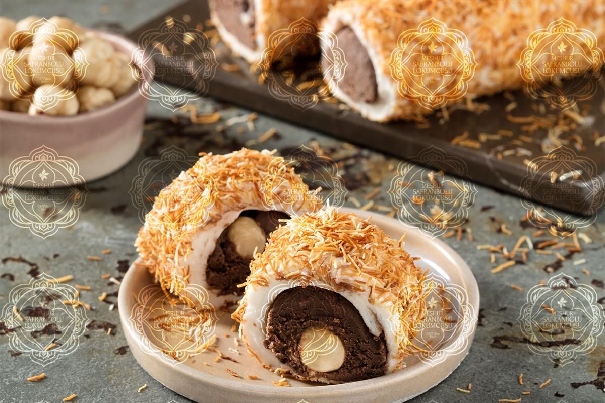 SARMA LOKUMLARSarma Kadayıf Kaplı Çikolatalı Fındıklı