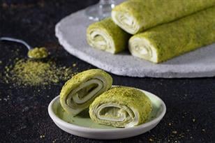 SARMA LOKUMLARToz Fıstık Kaplı Fıstık Ezmeli Sultan Sarma