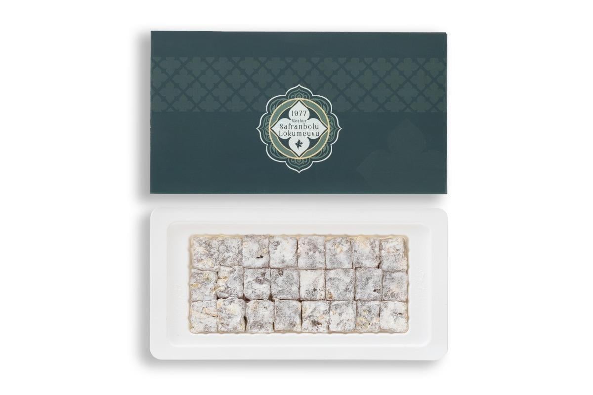 HEDİYELİK ÜRÜNLERÇifte Kavrulmuş Fıstıklı Lokum 170 gr. (Vakumlu Paket)