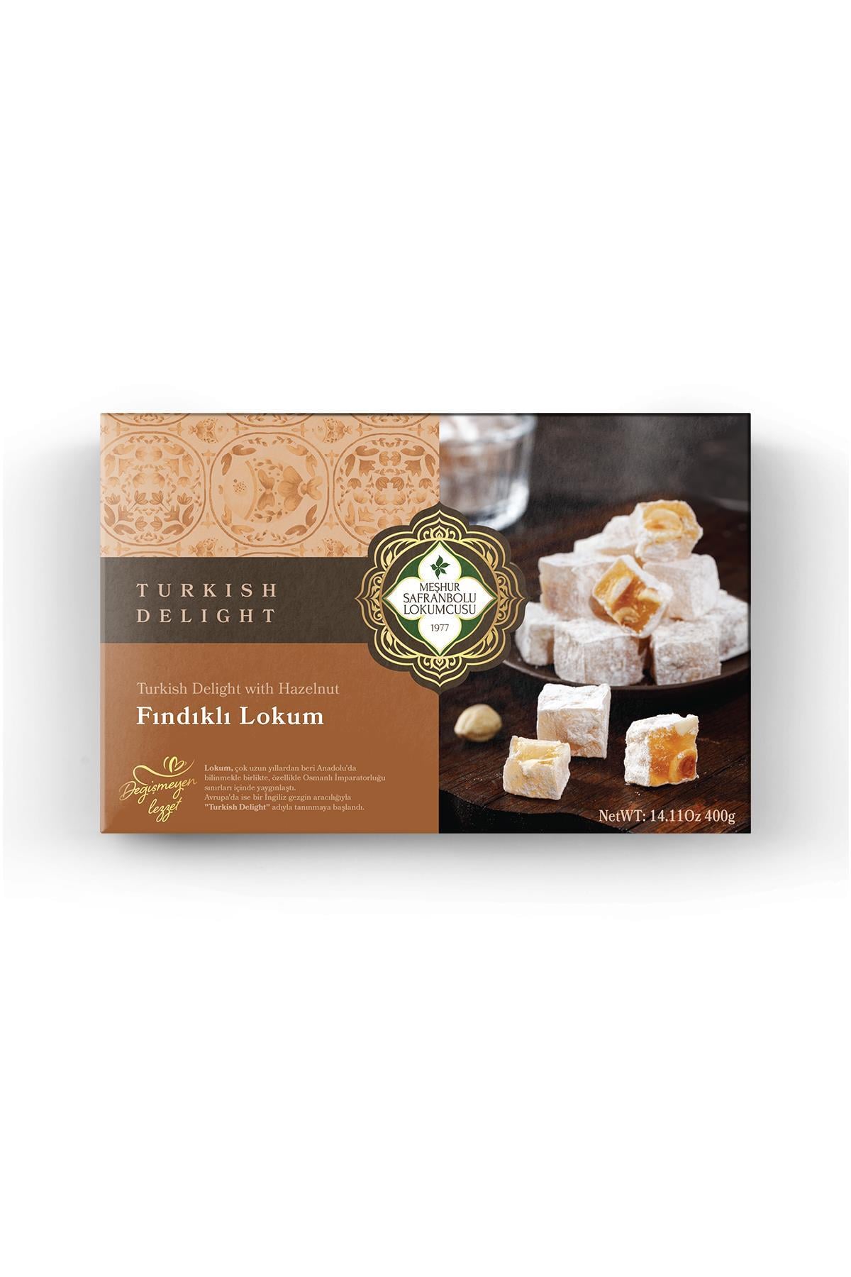 GIFT DELIGHTTurkish Delight With Hazelnut 400 Gr