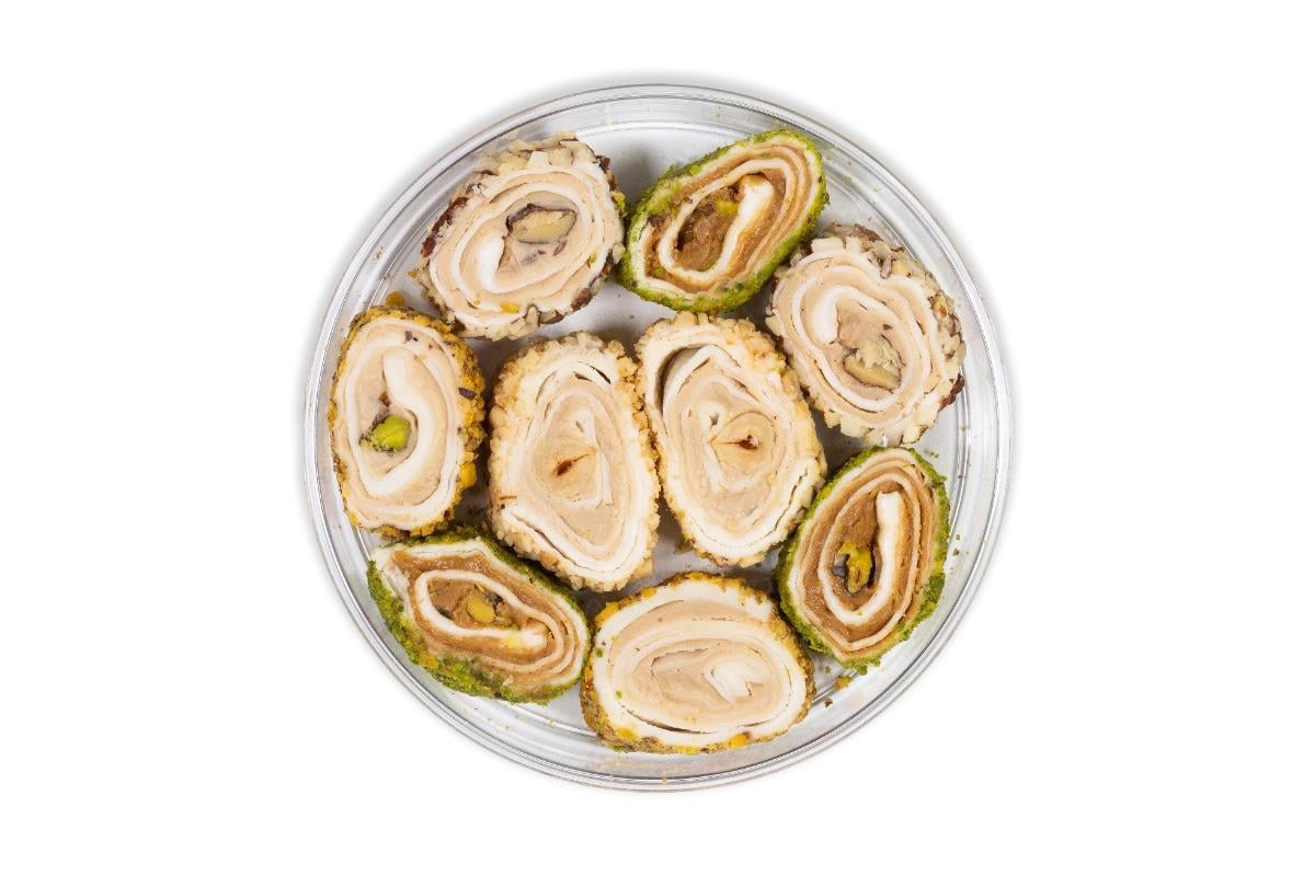 HEDİYELİK ÜRÜNLERKarışık Sarma Lokum Kristal Kutu 185 gr.