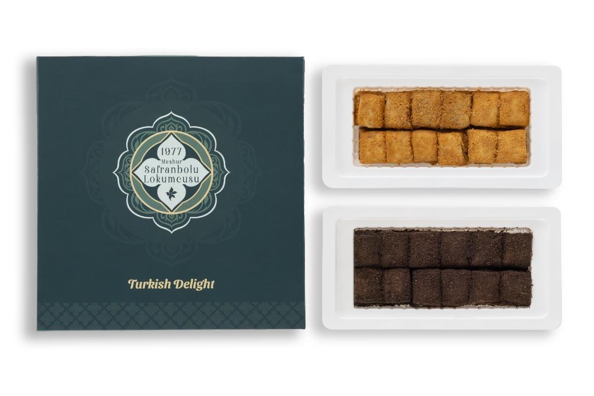 GIFT DELIGHTLotus & Oreolu Baklava Lokum 380 gr. (Vakumlu Paket)