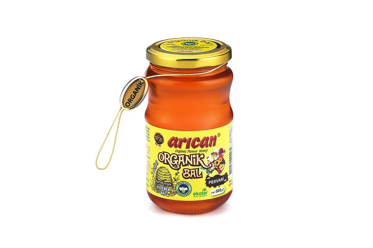 BAL ÇEŞİTLERİOrganik Siirt Pervari Süzme Bal 500 gr
