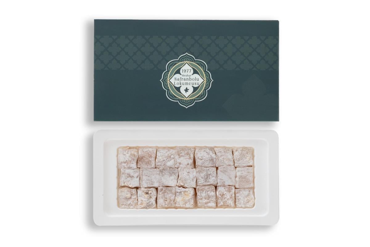 HEDİYELİK ÜRÜNLERPudralı Fındıklı Lokum 170 gr. (Vakumlu Paket)