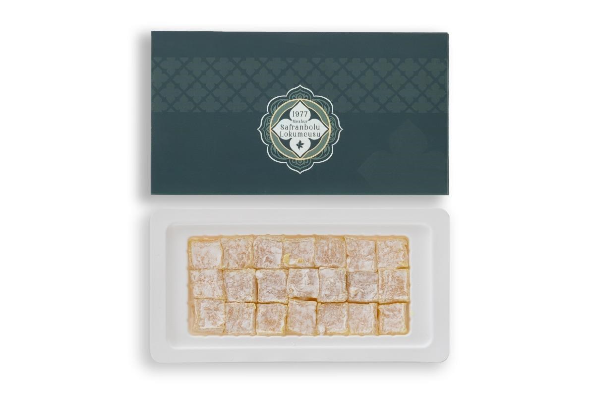 HEDİYELİK ÜRÜNLERSakız Aromalı Lokum 160 gr. (Vakumlu Paket)